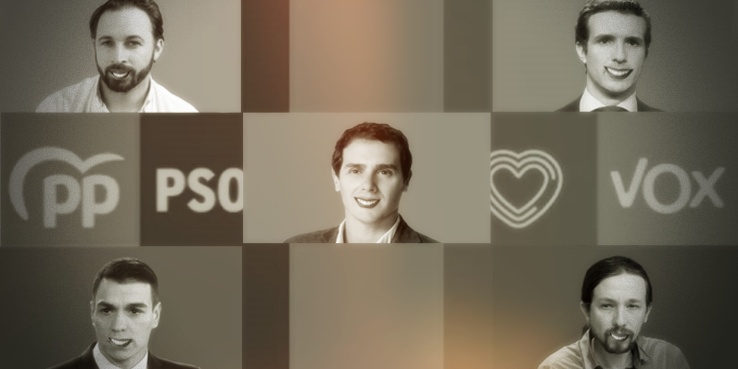 Políticos con risa diabólica