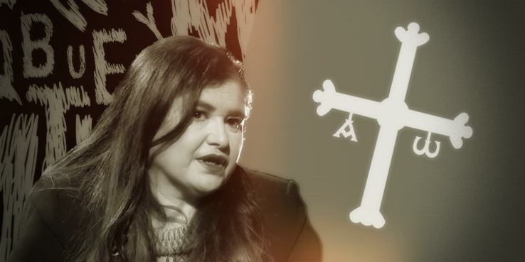 Lucía Etxebarría haciendo el ridículo