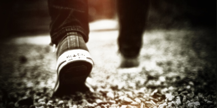 Pies caminando
